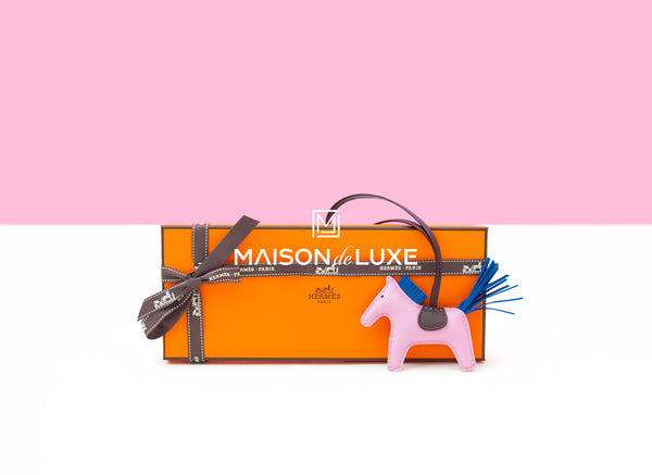 Hermes Chai / Mauve Sylvestre / Menthe Pegase Bag Charm PM – MAISON de LUXE