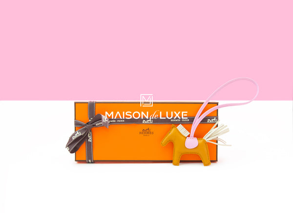 Hermes Chai / Mauve Sylvestre / Menthe Pegase Bag Charm PM – MAISON de LUXE