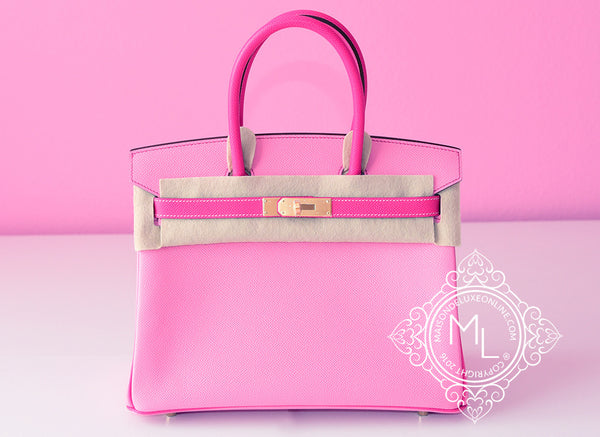 Hermes Kelly 20 bubblegum 5p pink, Luxury, Bags & Wallets on Carousell