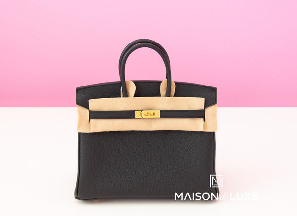 Bag of the day: A classic Brand New ✨ Birkin 25 in Black Togo