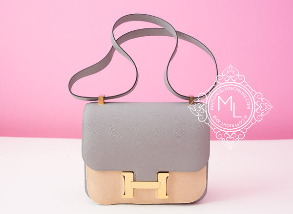 Hermes Constance 24 - Gris Mouette, Luxury, Bags & Wallets on