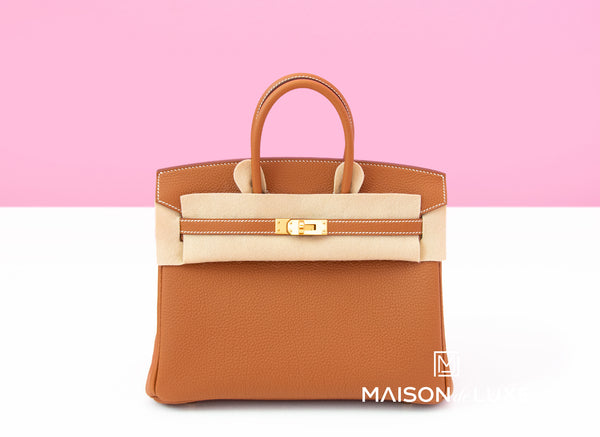 Hermès Swift Birkin 25 - Brown Handle Bags, Handbags - HER545680