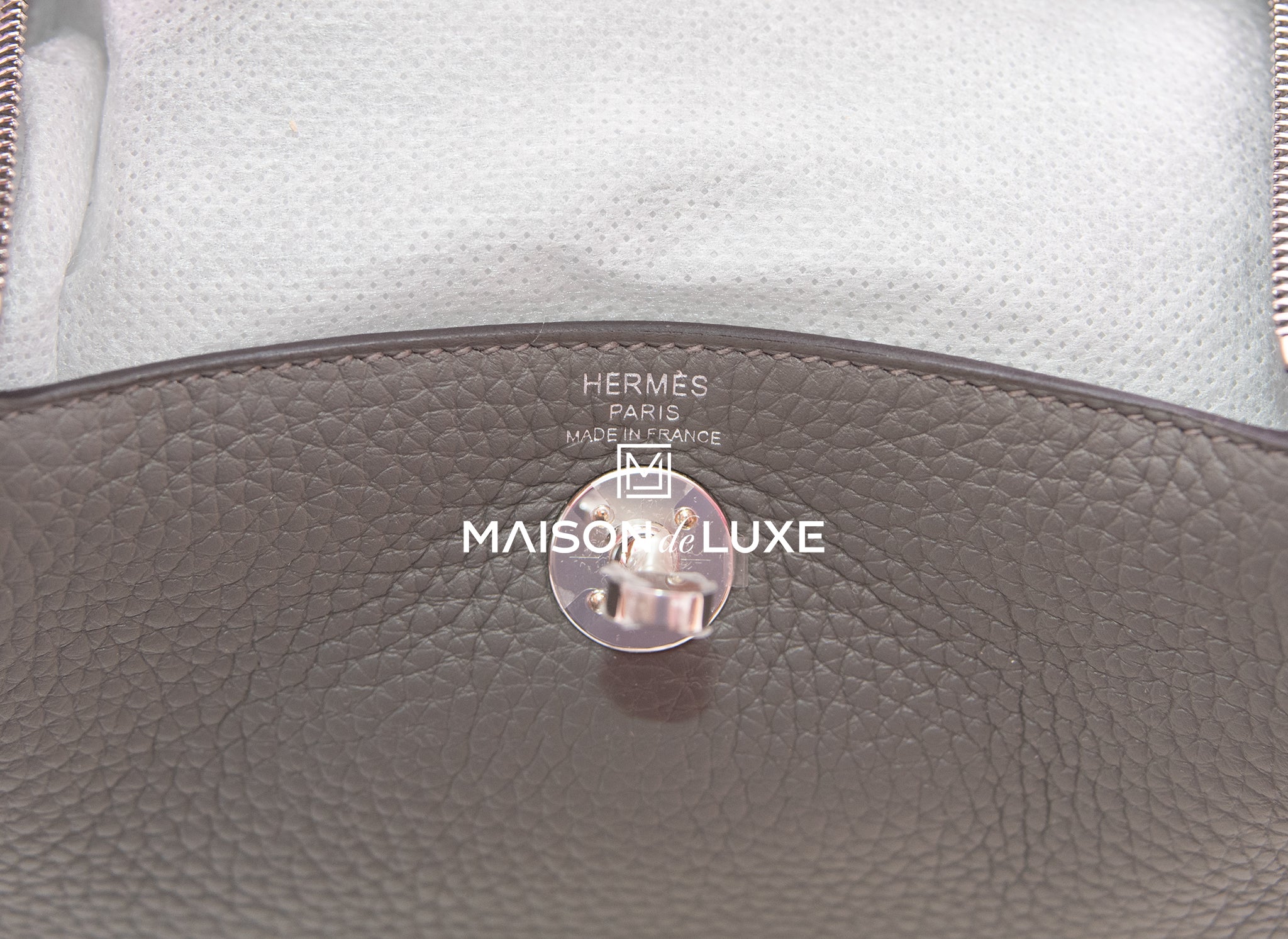 Hermes Mini Lindy Lime Clemence Palladium Hardware – Madison