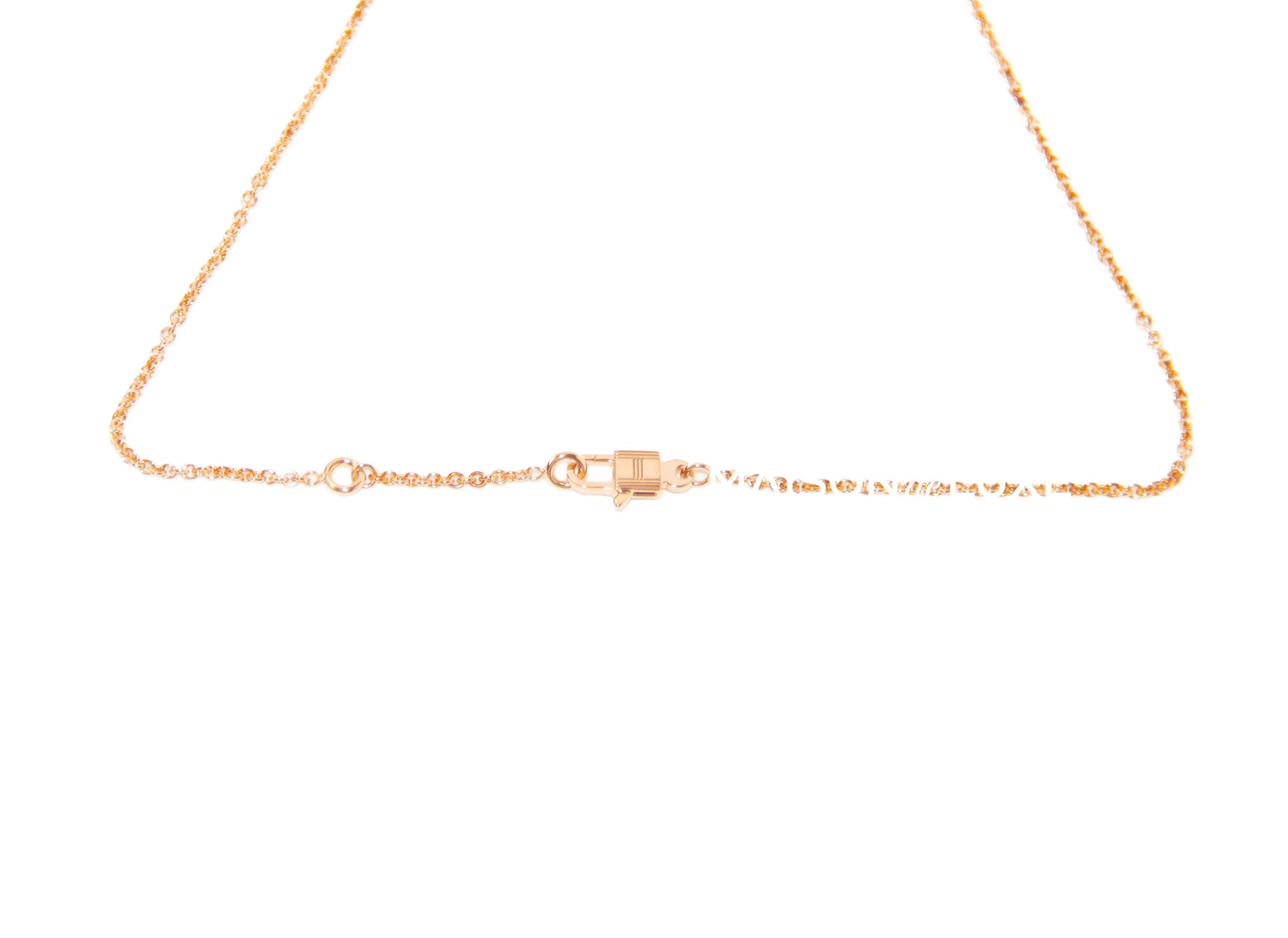 Hermès Pre-owned 18kt Rose Gold Amulette Constance Diamond Bracelet