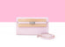 Hermes Kelly To Go Wallet Mauve Pale Epsom GHW
