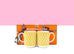 Hermes Soleil d’Hermès n°1 Mug Set of 2