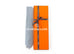 Hermes Faconnee H Tie Gray