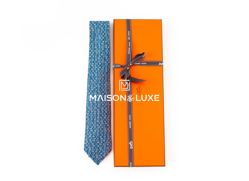 Hermes Tie 7 Maillons Trombone Twillbi Tie