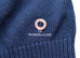 Hermes Scottish Cashmere Blue Navy Oversized Sweater 34