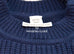 Hermes Scottish Cashmere Blue Navy Oversized Sweater 34