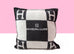 Hermes Gris Fonce Cashmere Avalon Cushion Pillow