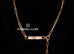 Hermes Gold Diamond Kelly Chaine Lariat Necklace