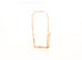 Hermes Gold Diamond Kelly Chaine Lariat Necklace