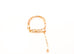 Hermes Gold Diamond Kelly Chaine Lariat Necklace