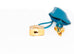 Hermes Kelly Retourne 25 Blue Jean Gold Hardware