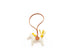 Hermes Craie / Jaune de Naples / Gold Rodeo Bag Charm PM