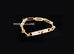 Hermes Yellow Gold Diamond Kelly Chaine Bracelet SH