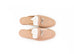 Hermes Beige Sarrazin OZ Kelly Mules 37 Lizard