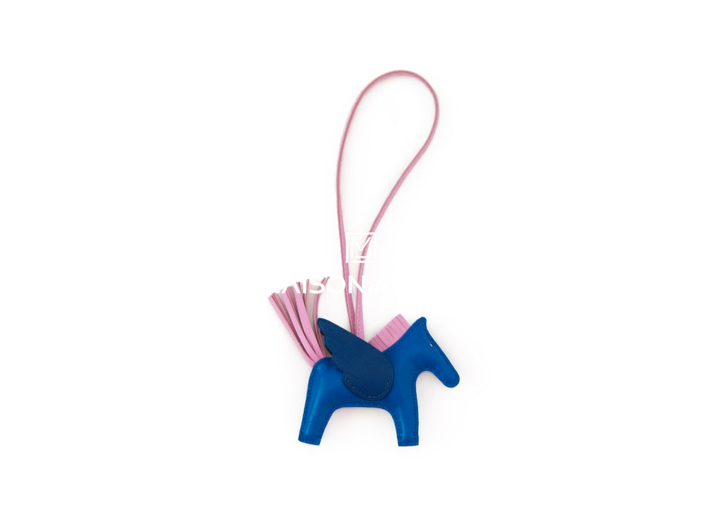 Hermes Pink Lambskin Rodeo PM Horse Bag Charm – STYLISHTOP
