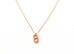 Hermes Rose Gold Farandole Pendant Necklace