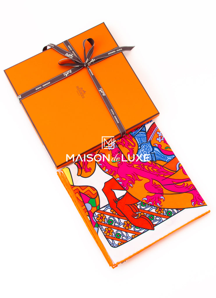 Hermès Birkin 20 Faubourg Matte Alligator / Togo / Epsom / Swift White /  Beton / Orange H / Blue Brume / Craie | SACLÀB