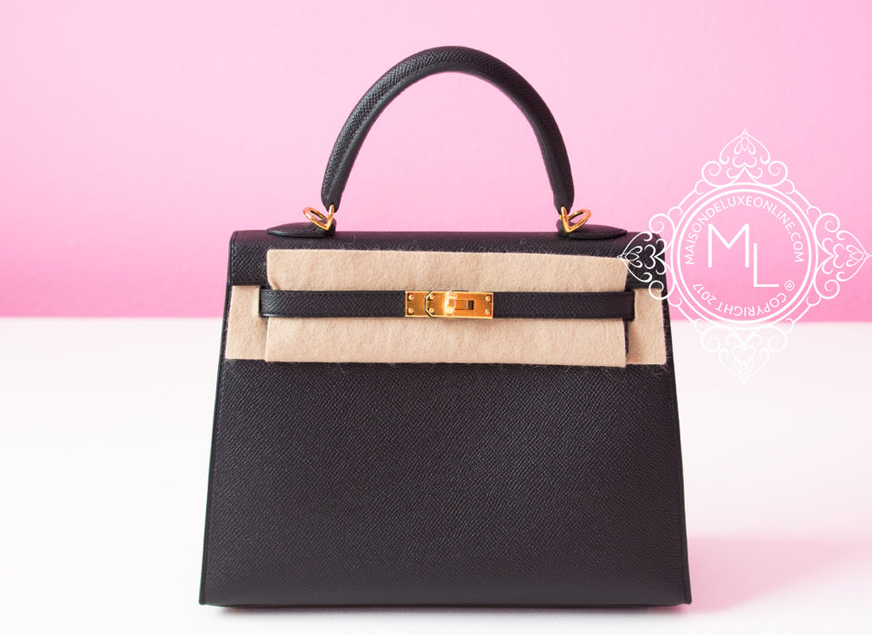 Hermes Mini Kelly Pochette 22cm Bag Tadelakt Swift Calfskin