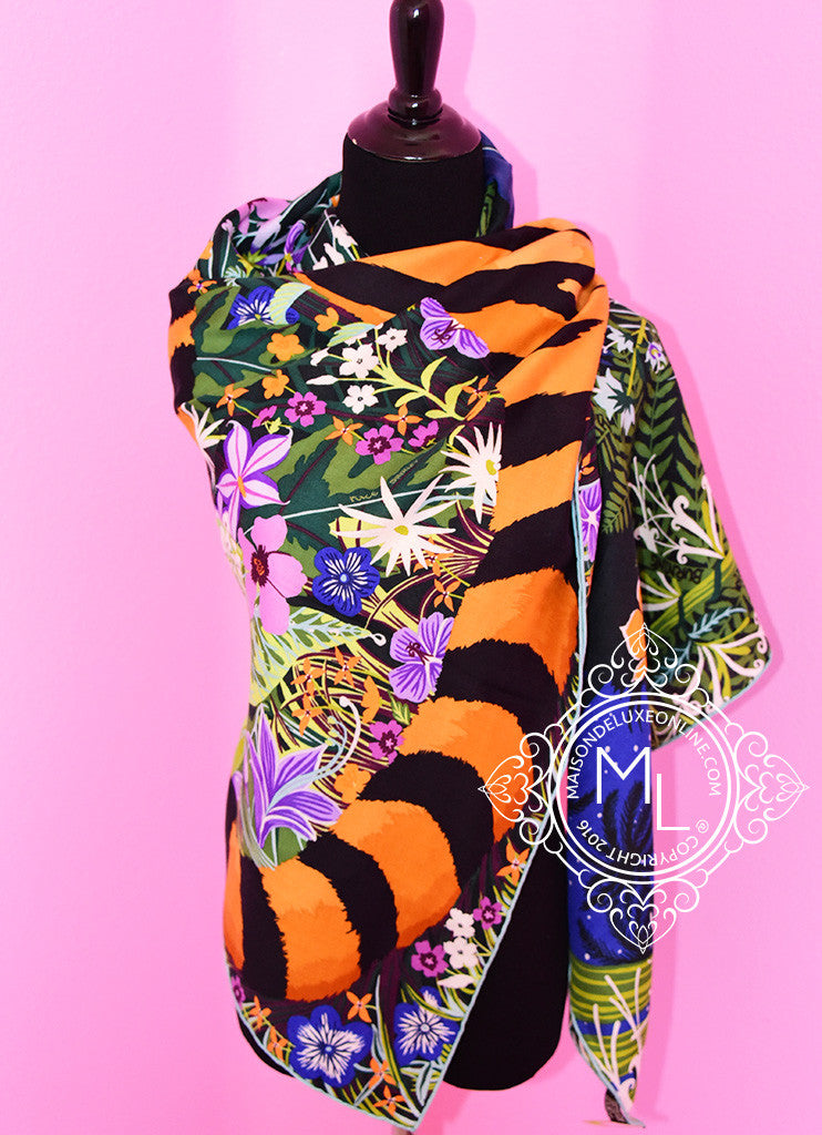 Scarf of the moment: Tyger, Tyger