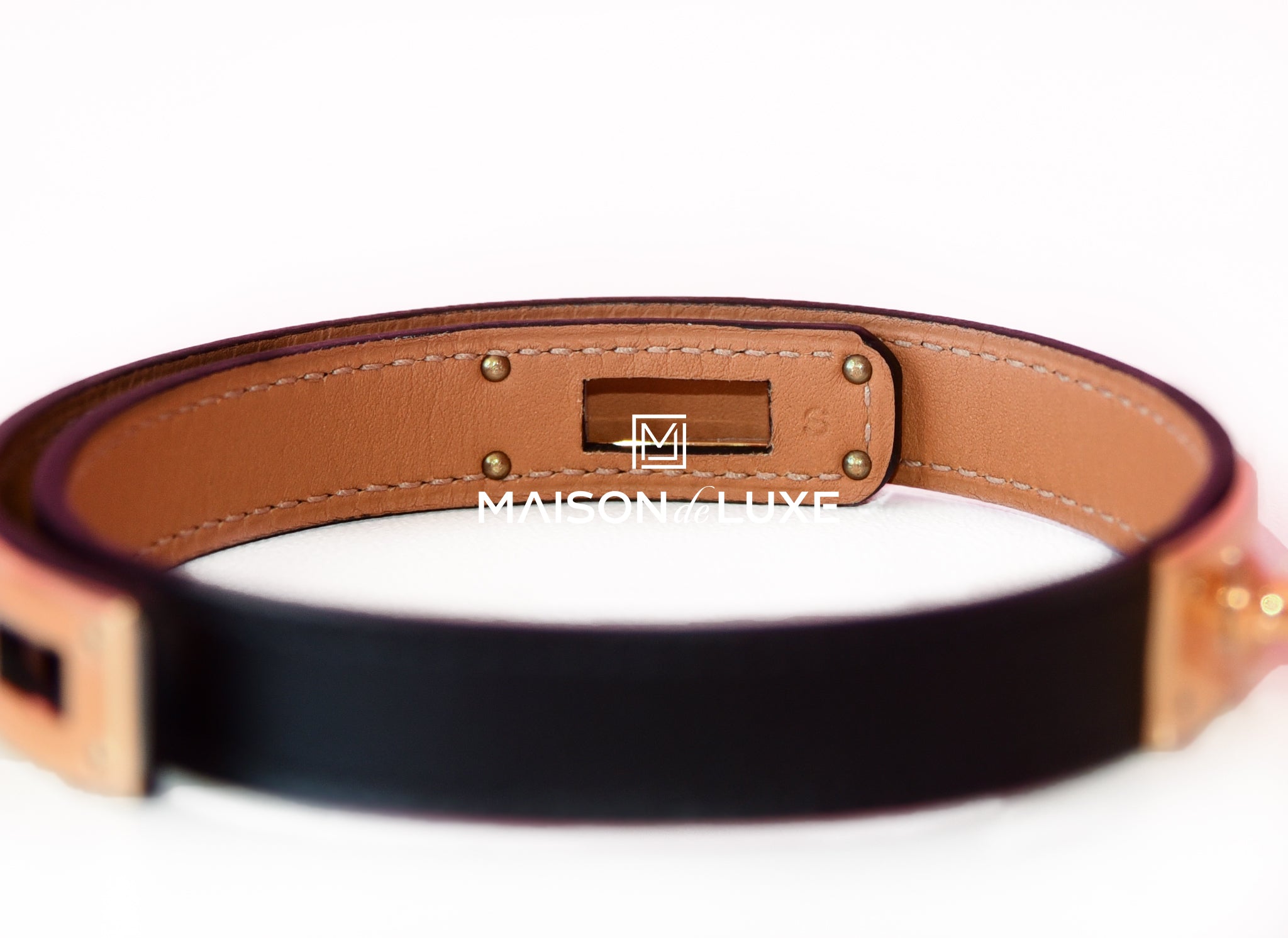 Hermès Kelly Double Tour So Black Bracelet - Metal Wrap, Bracelets -  HER54244