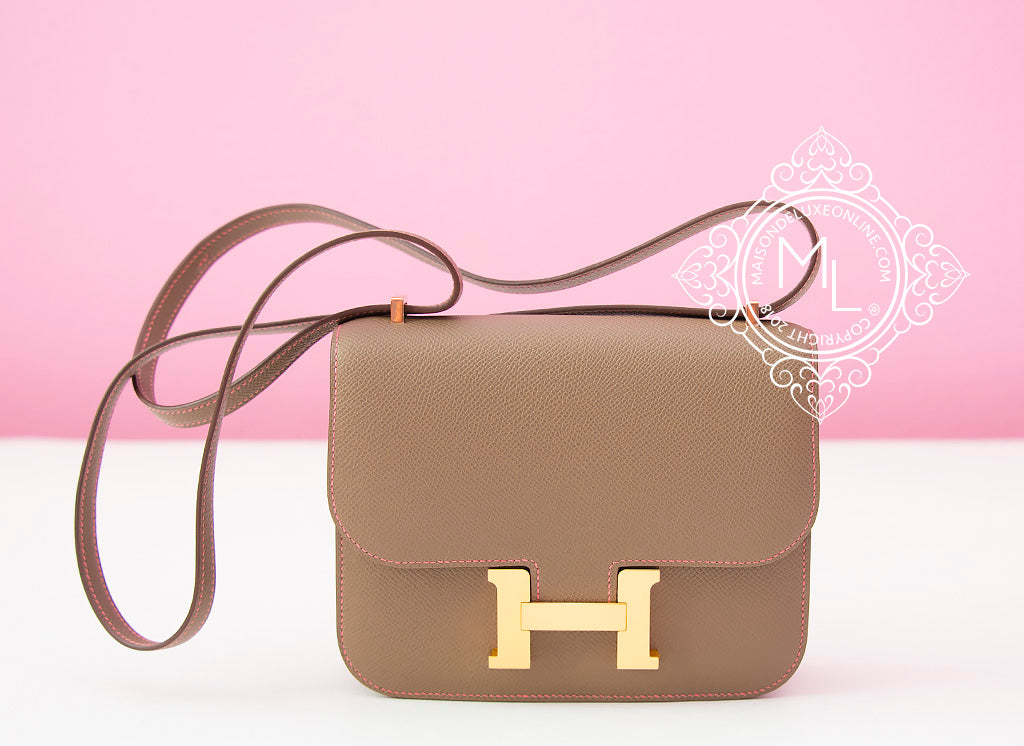 HERMES CONSTANCE MINI BAG REVIEW + TRY ON 