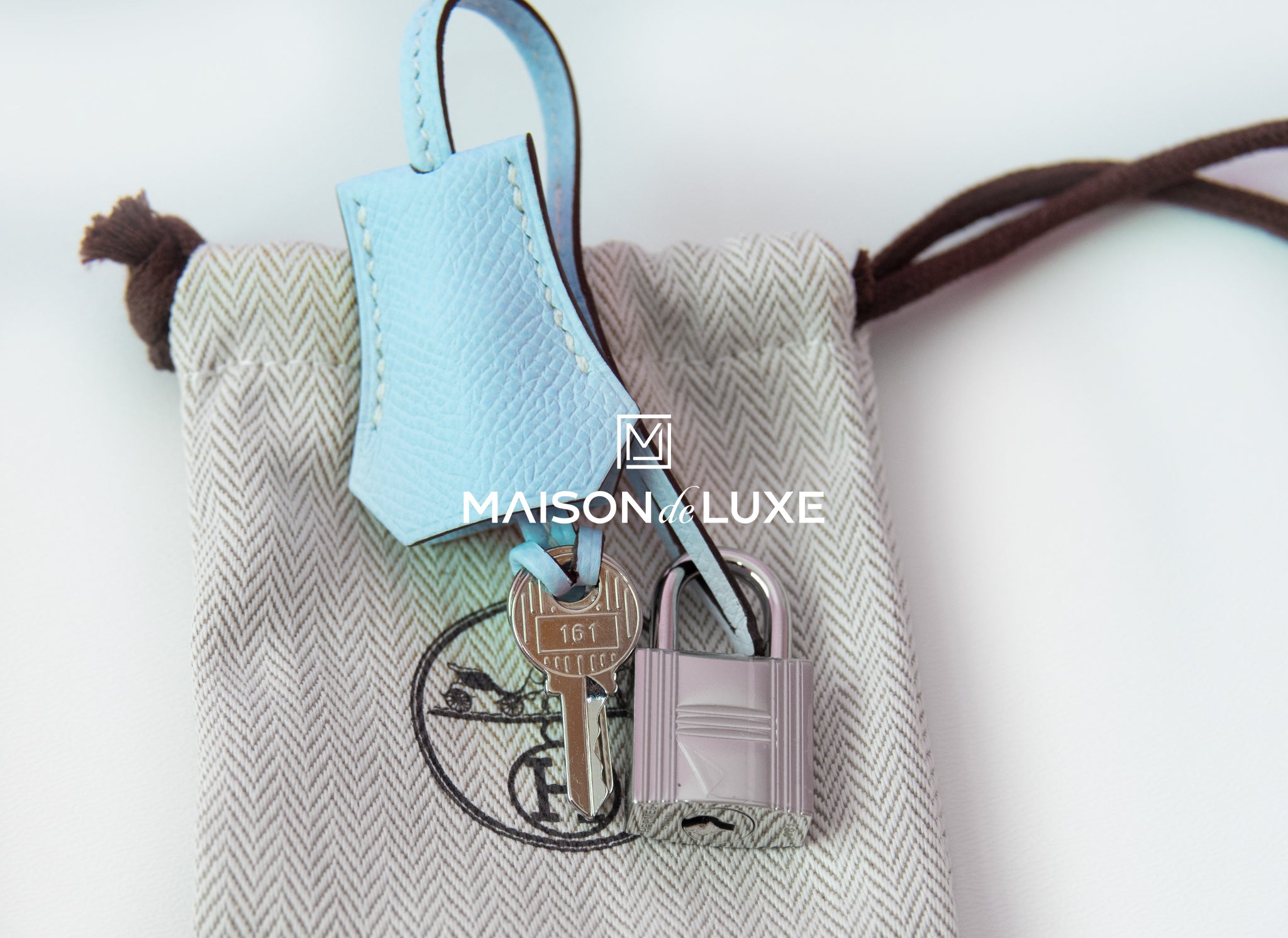 Hermes Blue Brume Sellier Epsom Kelly 25 Bag Handbag – MAISON de LUXE