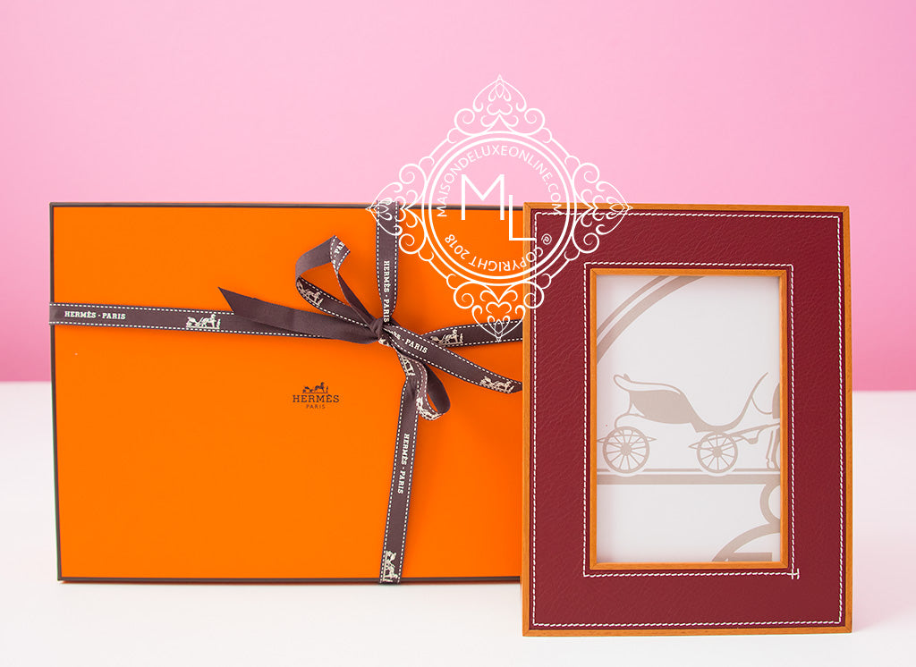 HERMES Paris Classic Orange Box (empty) 6.5x 6.5 x 2” - clothing