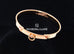 Hermes Rose Gold Collier de Chien CDC Bracelet ST