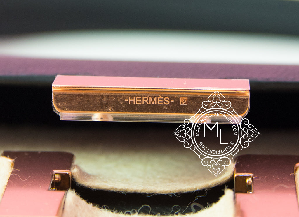 Hermes Constance 18 Mini Noir Black Epsom Gold Hardware #D - Vendome Monte  Carlo