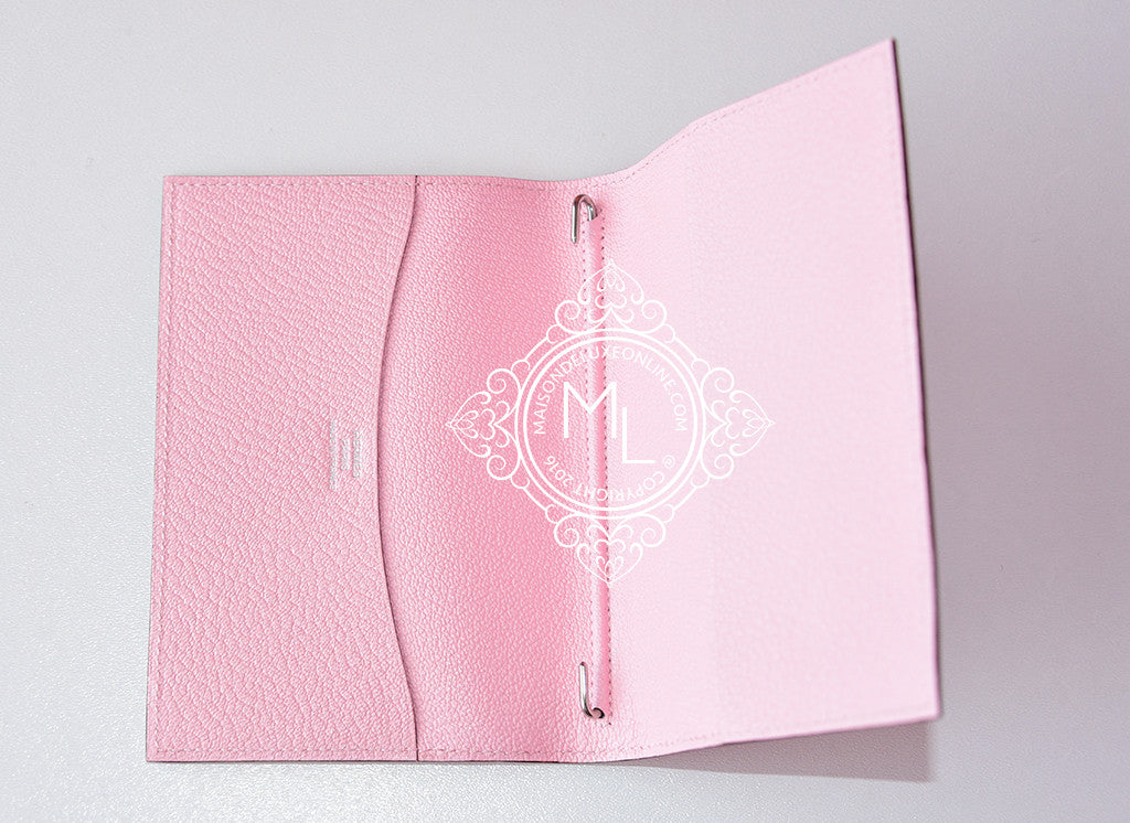 Hermes Vision Agenda with Refill Rose Sakura Chèvre Goatskin – SukiLux