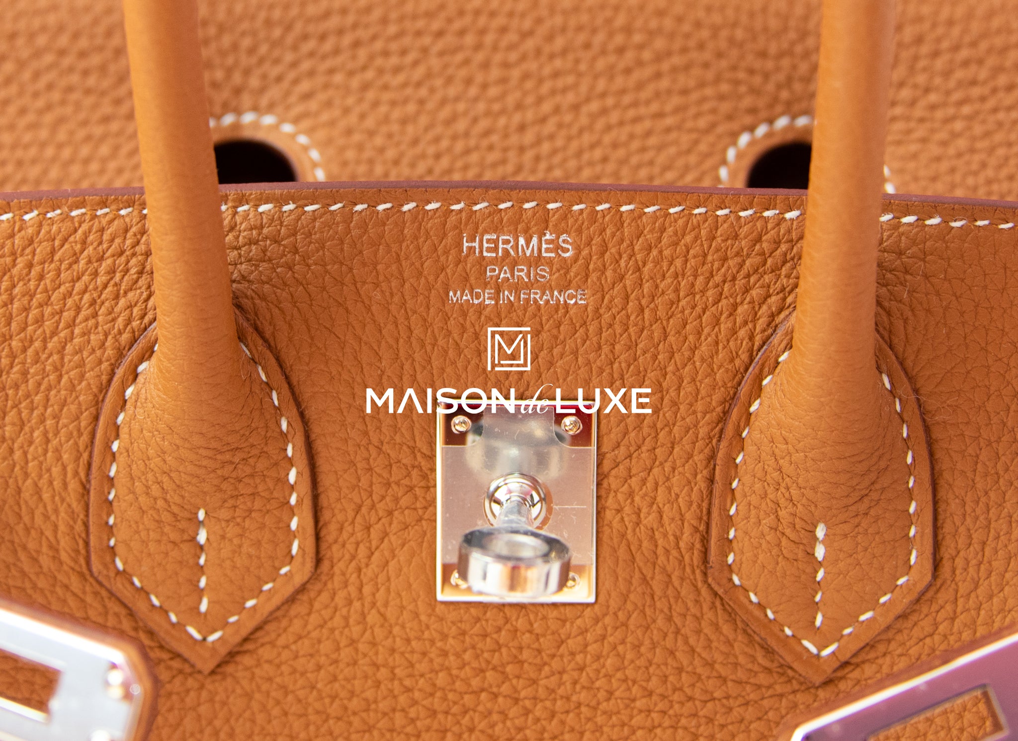 Hermès 2022 Togo Birkin 25 - Brown Handle Bags, Handbags