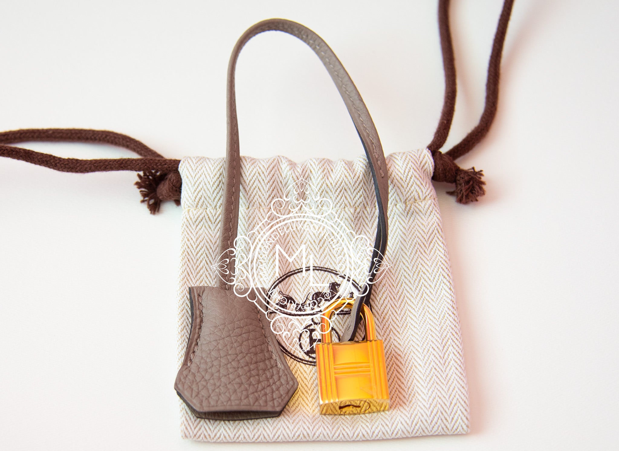 Hermès Togo Birkin 30 - Grey Handle Bags, Handbags - HER529851