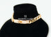 Hermes Rose Gold Diamond Kelly Gourmette Bracelet SH