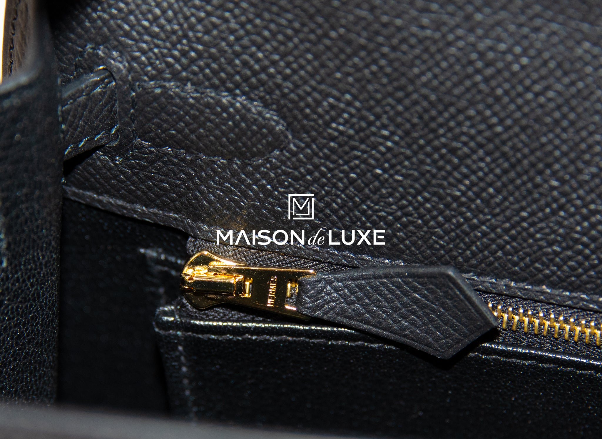 Hermes Kelly 25 Sellier Noir Black Niloticus Lisse Shiny Gold Hardware #C -  Vendome Monte Carlo