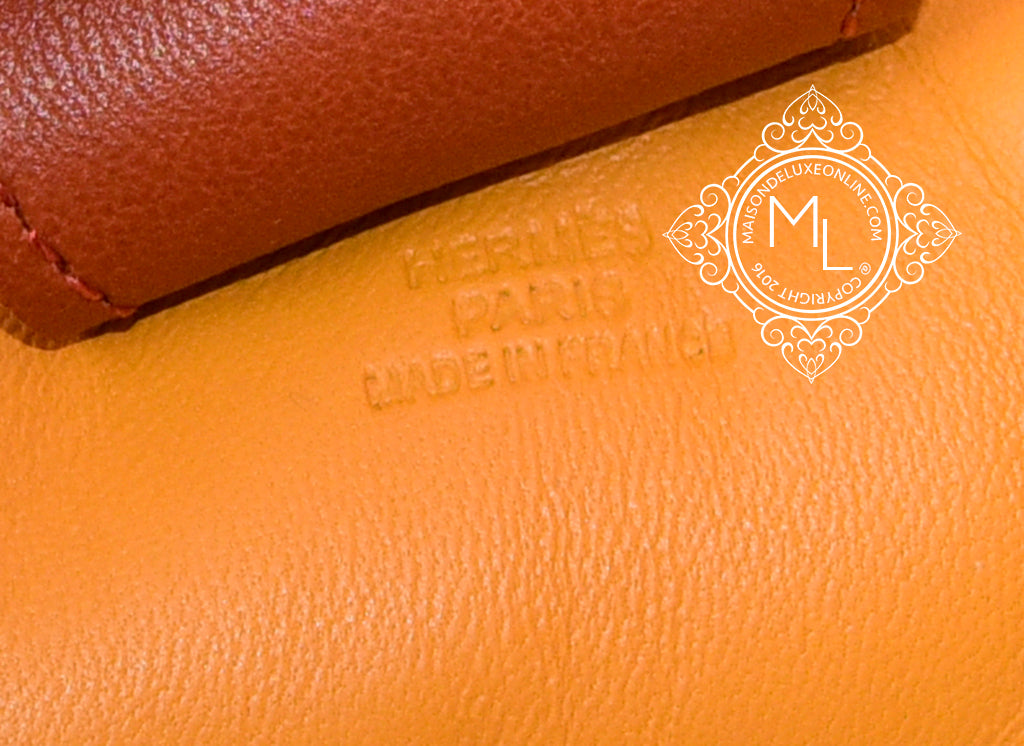 Hermes Rodeo PM Bag Charm Jaune de Naples / Blue Celeste / Gold – Mightychic