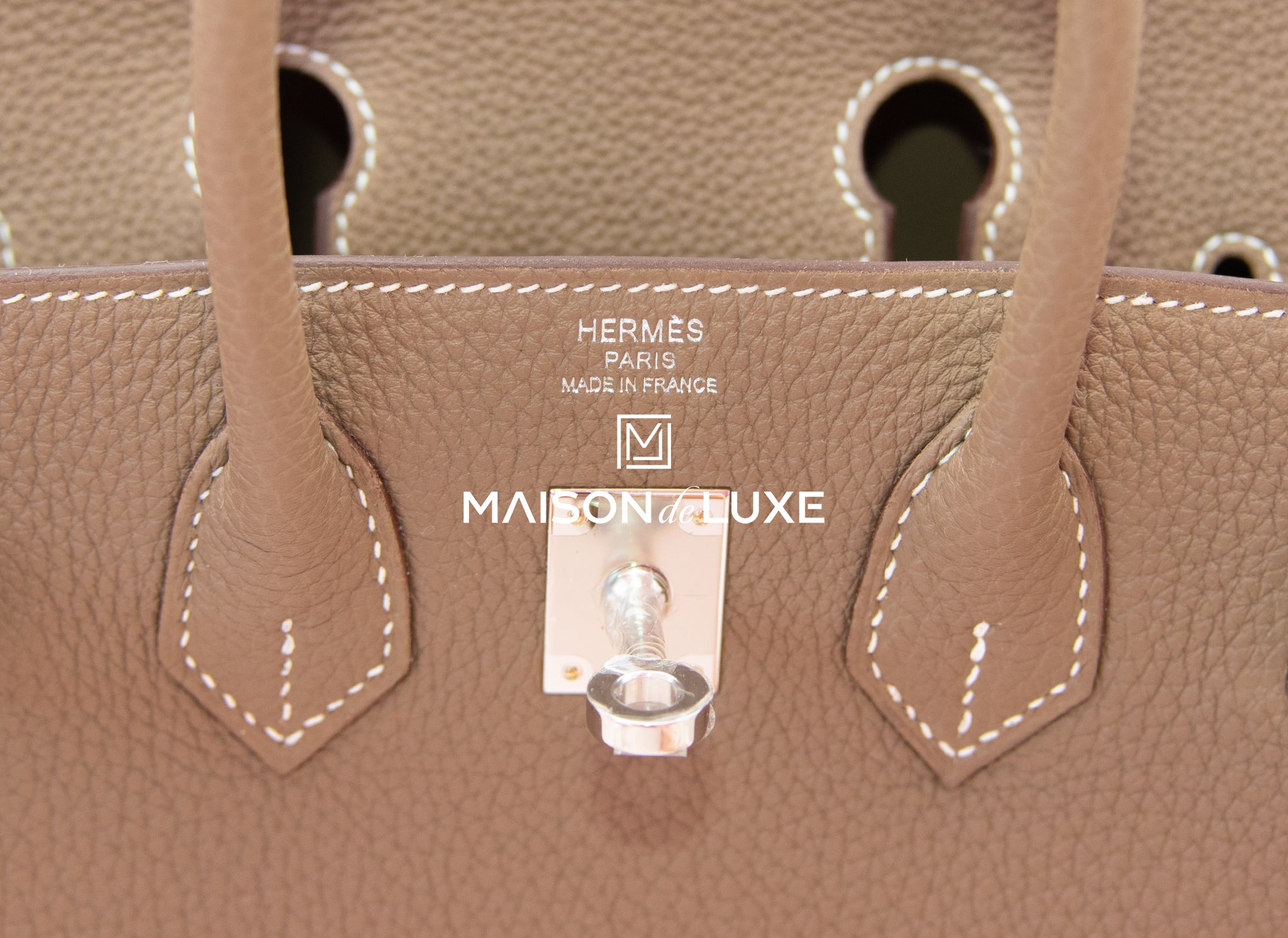 Hermes Birkin 25 Etoupe Togo Gold Hardware – Madison Avenue Couture
