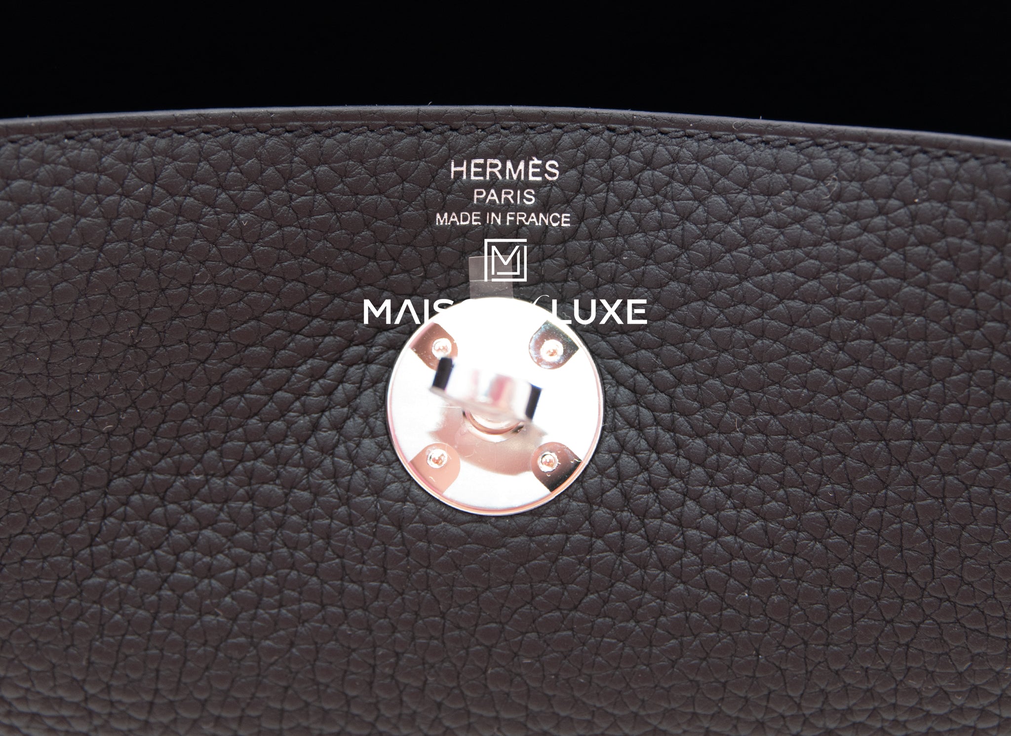 😍Good Price! Brand New Hermes Mini Lindy Black Clemence in PHW