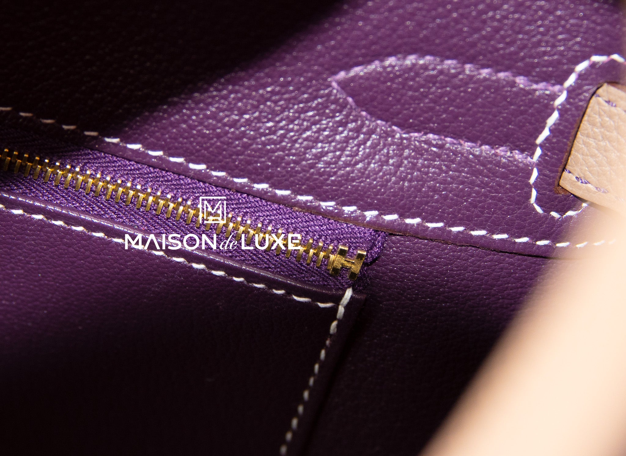Hermès - Hermès Birkin 30 Togo Leather Handbag-Rose Purple Silver Hardware
