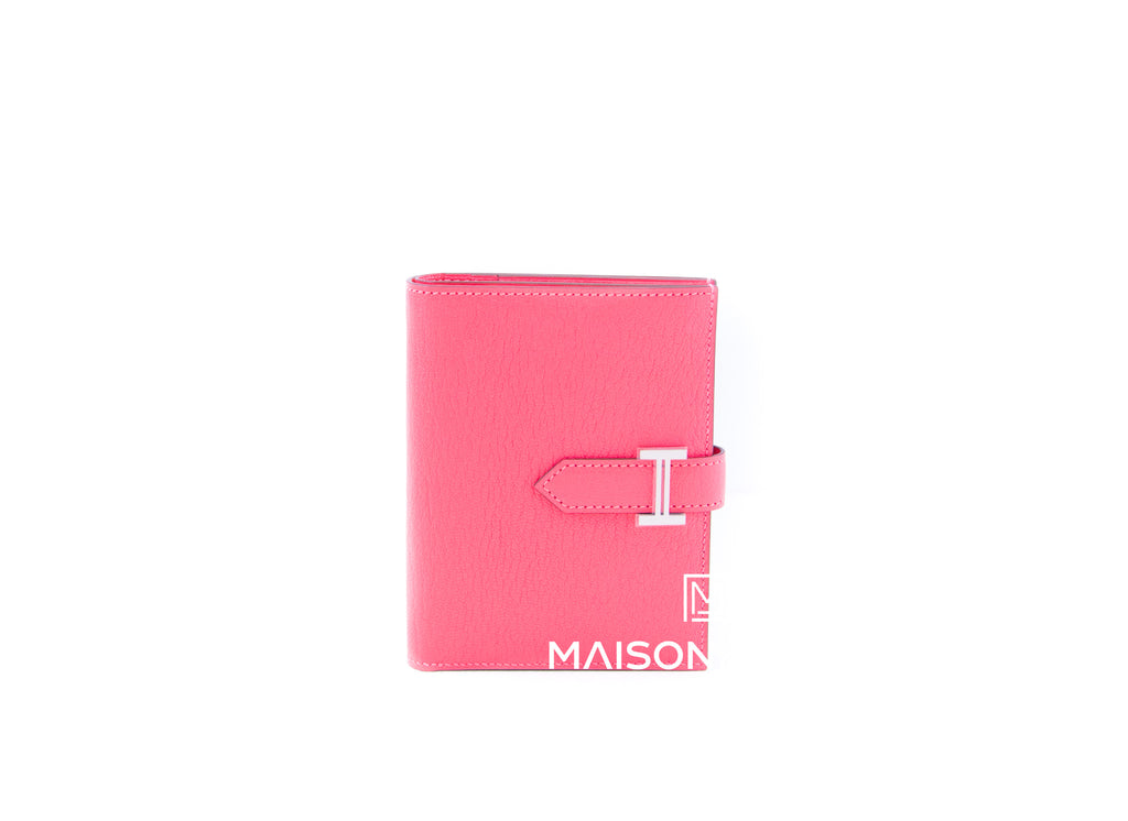 Hermes Etoupe Epsom Calvi Card Case Holder - MAISON de LUXE