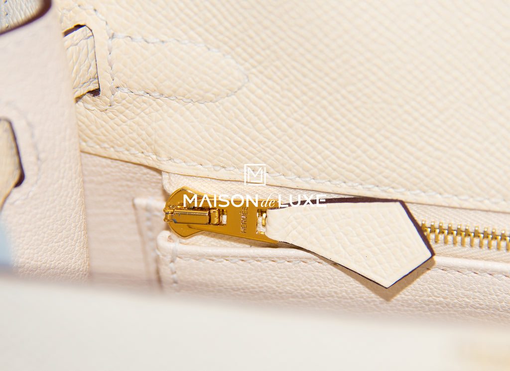 Hermes HSS Kelly Sellier 25 Rose Sakura and Nata Chevre Brushed Gold  Hardware – Madison Avenue Couture
