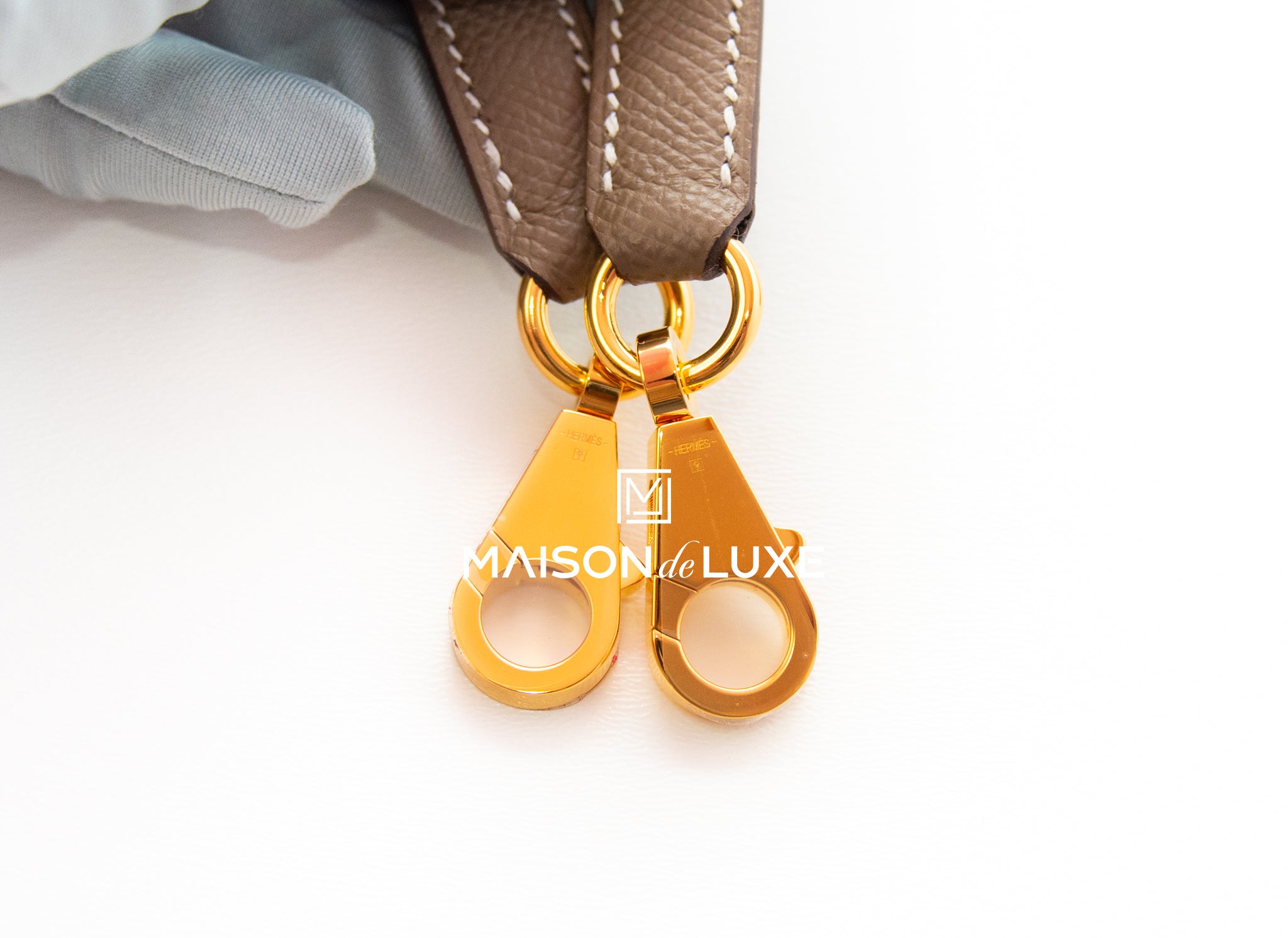 Hermes Kelly Sellier 25 Etoupe Epsom Palladium Hardware – Madison Avenue  Couture