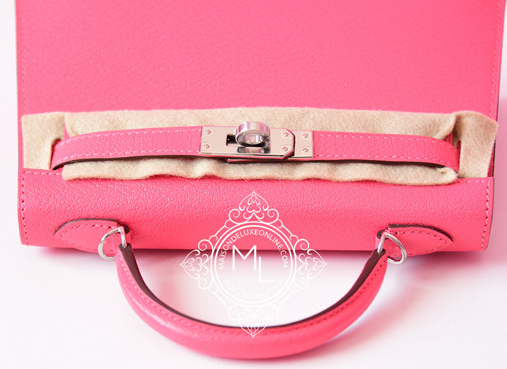 Hermès Kelly Pochette Rose Confetti Epsom Bag – ZAK BAGS