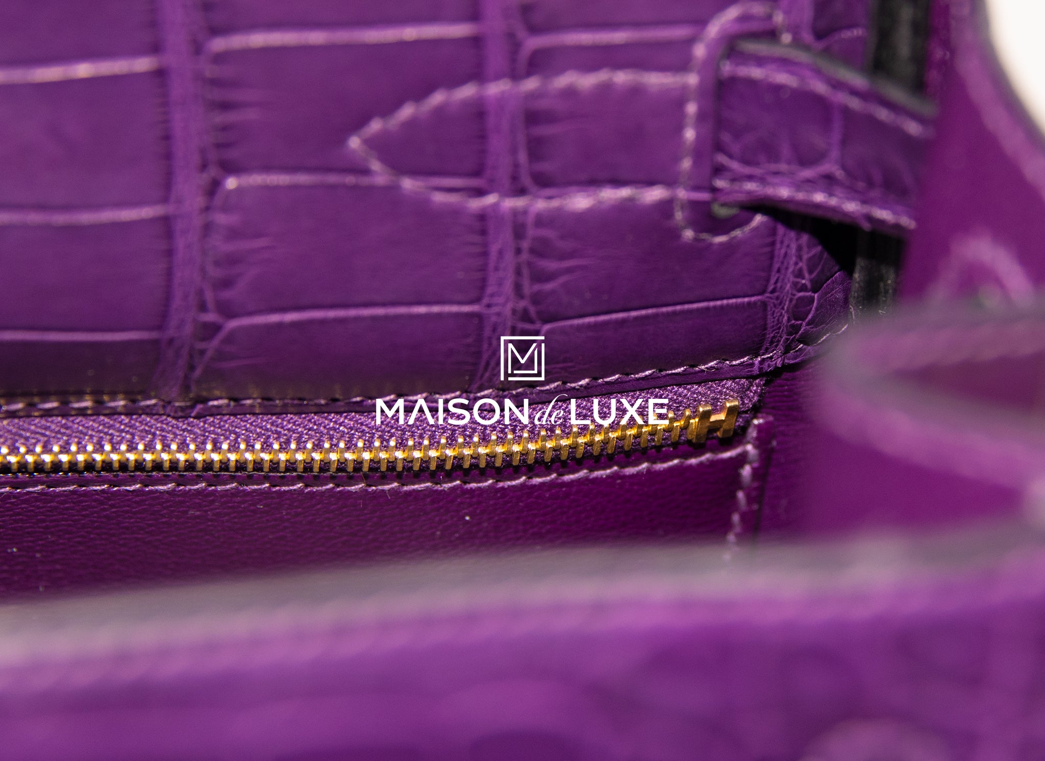 Hermes Purple Handbags