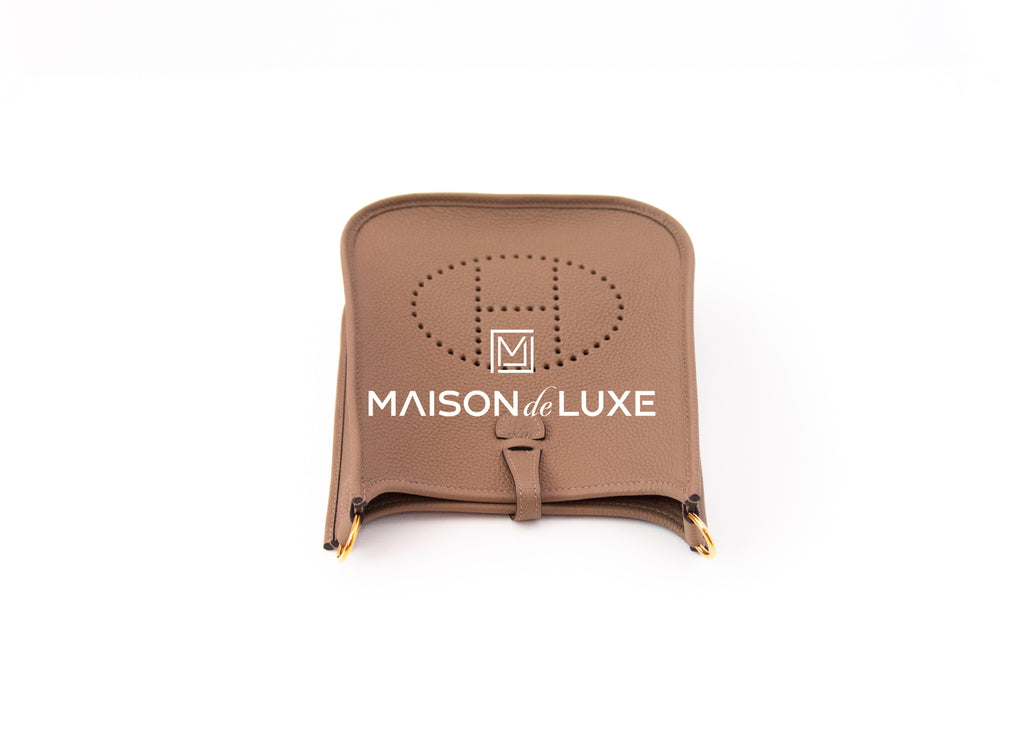 Hermes Rose Azalee Mini TPM Evelyne Messenger Bag - MAISON de LUXE
