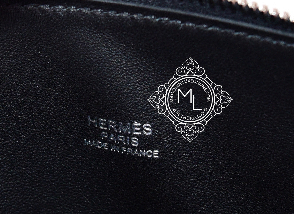 Hermes Noir Black Epsom Bolide 27 Handbag - MAISON de LUXE