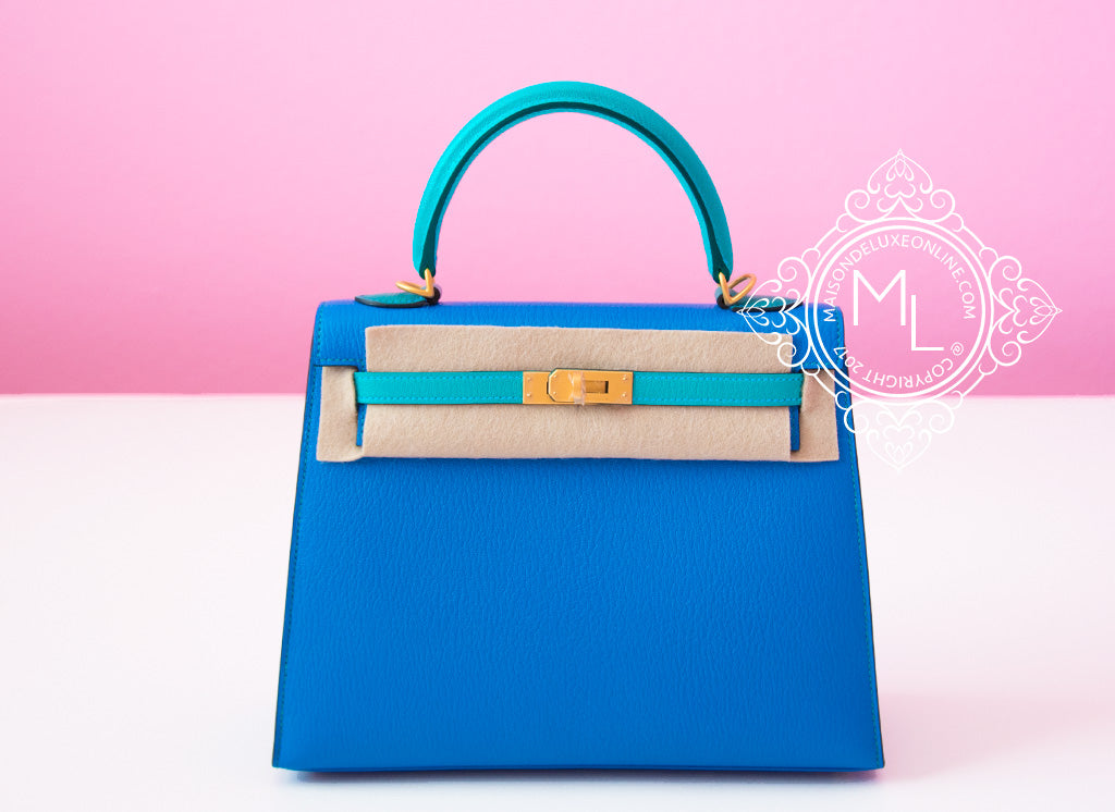 Hermes Soufre 28cm Sellier Kelly PHW - Chicjoy